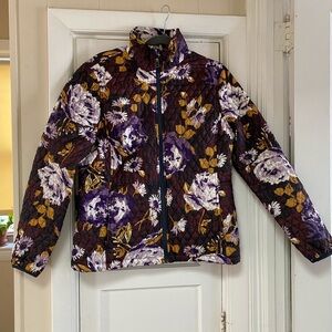 Floral Quilted Women's Jacket